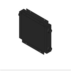 COOLING ELEMENT Aluminium VC5N replacement 20 Bar 1" BSPP 365 x 400 x 65mm