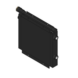 COOLING ELEMENT Aluminium VCL6X with Bypass Fitted 50-60c and 4 Bar