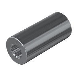 SPLINE ADAPTOR COUPLING Female 13T 7/8" 16/32 Female 15T 1" 16/32