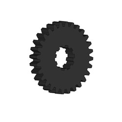 LIVE PTO 127 Gear 19mm Wide