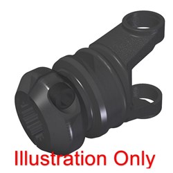 CLAMPLOCK Splined Yoke 1350 16T 35mm 2 Mod DIN 5480