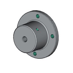 COMPANION FLANGE 1/2" Pilot Bore No Key 1310/1350/1410 Spicer