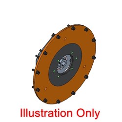 FLEXILOCK Drive Kit 63 Series SAE 4 Engine 10 Flywheel SAE A Mount 3/4" Bore 3/16"Key