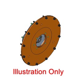 FLEXILOCK Drive Kit 101 Series SAE 4 Engine 8 Flywheel SAE C Mount 14T 1 1/4" 12/24