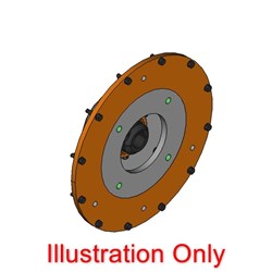 FLEXILOCK Drive Kit 101 Series SAE 3 Engine 10 Flywheel DIN 2 Mount DIN 2 1:8 Taper