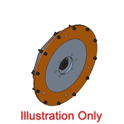 FLEXILOCK Drive Kit 101 Series SAE 3 Engine 11.5 Flywheel SAE C Mount 1 1/4" Bore 5/16"K