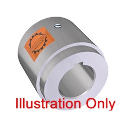 WELD-IN Round Bore 127 Series 2" Bore 1/2" Key 65mm Pilot