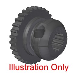 Flexible Coupling 127 Series 6T 1 3/8" Straight CLAMPLOCK