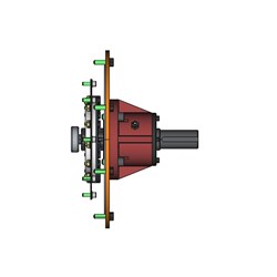 LIVE PTO Shaft  127 series SAE 5 Engine 7 1/2 Flywheel 52kW 3000RPM
