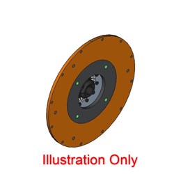 FLEXILOCK Drive Kit 127 Series SAE 2 Engine 11.5 Flywheel SAE B Mount 15T 1" 16/32