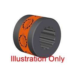 PRECISION SPLINE HUB 40T 2 9/16" 16/32  SUNDSTRAND