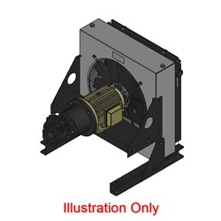 AIR COOLED Heat Exchanger DC DC32Y 415V 3Phase 50Hz 4Pole 630mm Fan & 24UR 70l/min Pump