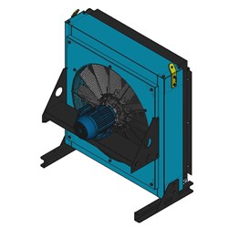 AIR COOLED Heat Exchanger DC DC33V 415V 3Phase 50Hz 4Pole 800mm Fan