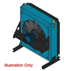 AIR COOLED Heat Exchanger DC DC33V 415V 3Phase 50Hz 6Pole 800mm Fan