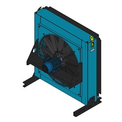 AIR COOLED Heat Exchanger DC DC35L 415V 3Phase 50Hz 8Pole 900mm Fan