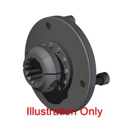 DG25 CLAMPLOCK Flange Kit 23T 1 1/2" 16/32