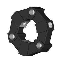 DG4 Coupling Element Counterbored