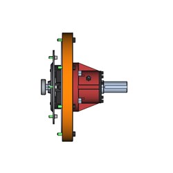 LIVE PTO Shaft  DG16 series SAE 5 Engine 7 1/2 Flywheel 52kw 2800 RPM