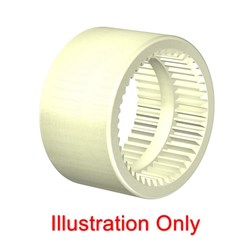 M28 Nylon Element White with 34 Teeth