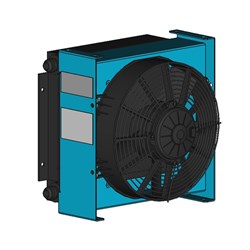 AIR COOLED Heat Exchanger VC VC2X 12V DC Fan