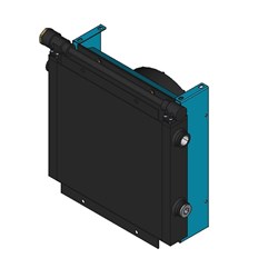 AIR COOLED Heat Exchanger VC VC6X 24V DC Fan With Bypass 50-60c 4Bar