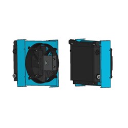 AIR COOLED Heat Exchanger VC VCL5N ORBIT Hyd Motor 8.2cc Rear Port & Bypass 50-60c 4Bar