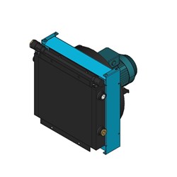 AIR COOLED Heat Exchanger VC VCL6X 240V 1 Phase 50Hz 4Pole With Bypass 50-60c 4Bar