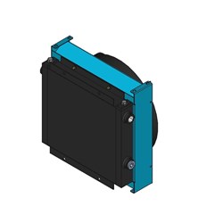 AIR COOLED Heat Exchanger VC VCL6X ORBIT Hyd Motor 8.2cc Rear Port