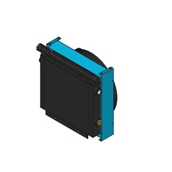 AIR COOLED Heat Exchanger VC VCL6X ORBIT Hyd Motor 12.9cc Rear Port & Bypass 50-60c 4Bar