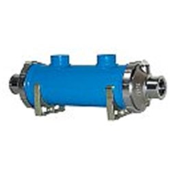 SHELL and TUBE WM250 Series Marine 1 Pass Shell 130 l/min Tube 170 l/min Straight Cap