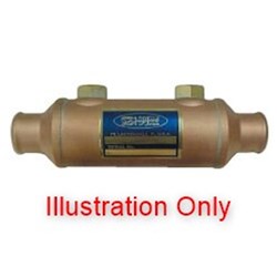 WATER COOLED Heat Exchanger WS Marine 1 Pass Shell 60 l/min Tube 80 l/min