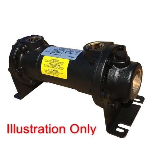 SHELL and TUBE B Series Marine 4 Pass Shell 64 l/min Tube side 56 l/min