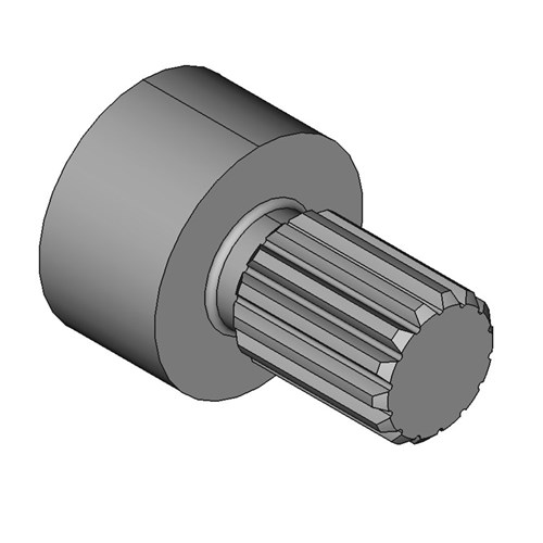 SPLINE STUBWELD 14T 1 1/4
