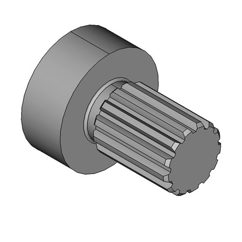 SPLINE STUBWELD 13T 1 3/4
