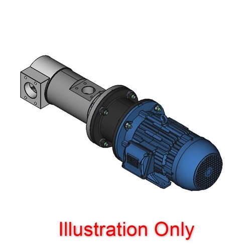 SETTINA PUMP and Motor Package GR40 Screw 415V 3 Phase 4 pole 1.5kW 75 l/min