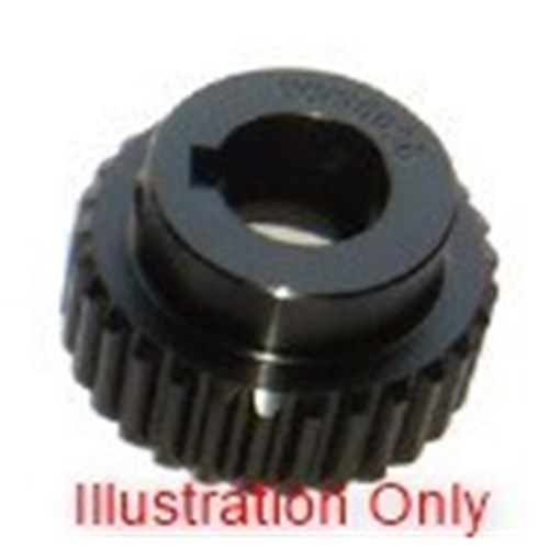 Flexible Coupling 63 Series 19mm bore 6mm Key Round Bore