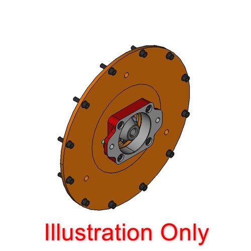 FLEXILOCK Drive Kit 101 Series SAE 5 Engine 8 Flywheel HATZ SAE B Mount 14T 1 1/4