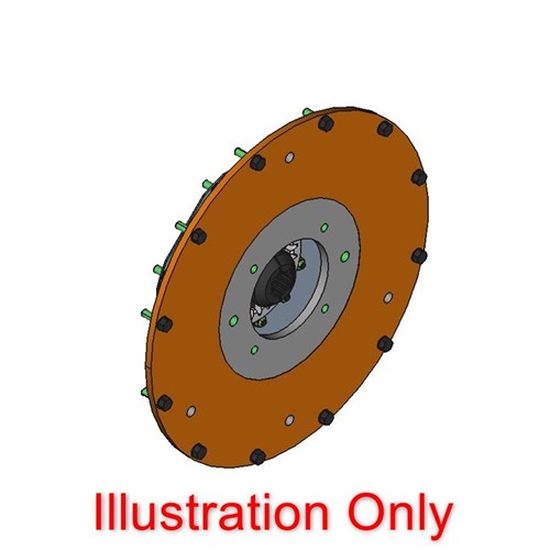 FLEXILOCK Drive Kit 127 Series SAE 3 Engine 10 Flywheel SAE C Mount 17T 1 1/2