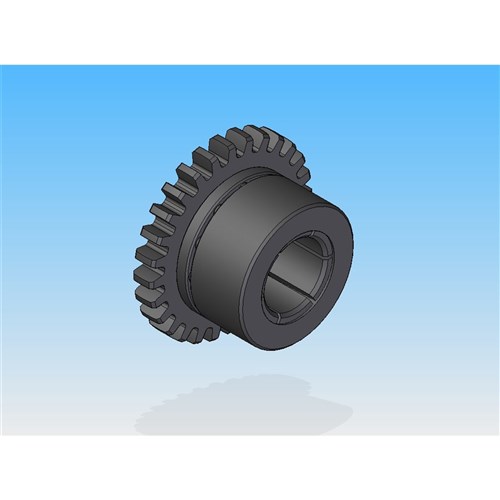 Flexible Coupling 127 Series 24T 50mm 2 Mod DIN 5480 Axial CLAMPLOCK