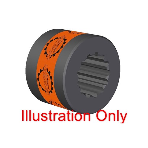 PRECISION SPLINE HUB 14T 2 1/2