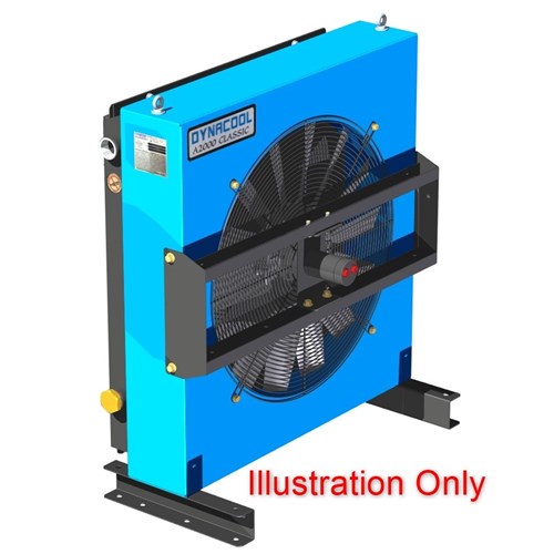 AIR COOLED Heat Exchanger DC DC31Y ORBIT Hyd Motor 8.2cc 500mm Fan