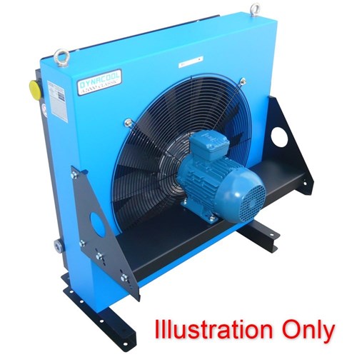 AIR COOLED Heat Exchanger DC DC32S 415V 3Phase 50Hz 4Pole 630mm Fan Vertical Port