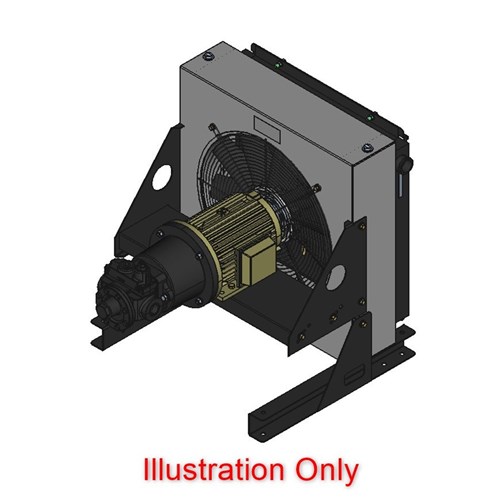 AIR COOLED Heat Exchanger DC DC32Y 415V 3Phase 50Hz 4Pole 630mm Fan & 40UR 125l/min Pump