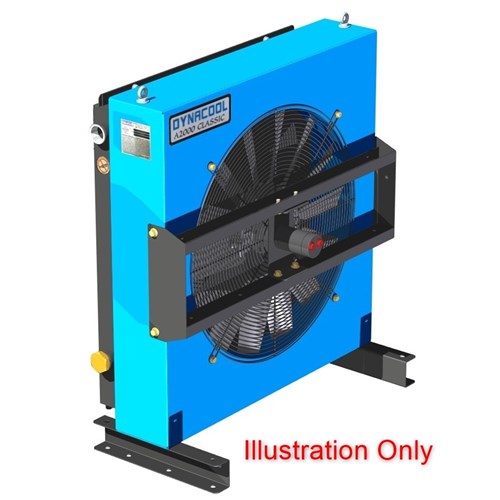 AIR COOLED Heat Exchanger DC DC32Y Hyd Drive SAE A No Motor 800mm Fan