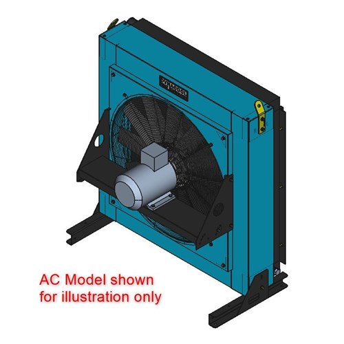 AIR COOLED Heat Exchanger DC DC35L Hyd Drive SAE B No Motor 900mm Fan