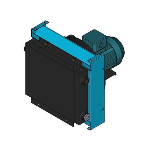 AIR COOLED Heat Exchanger VC VCL5N 240V 1 Phase 50Hz 4Pole 354mm Fan