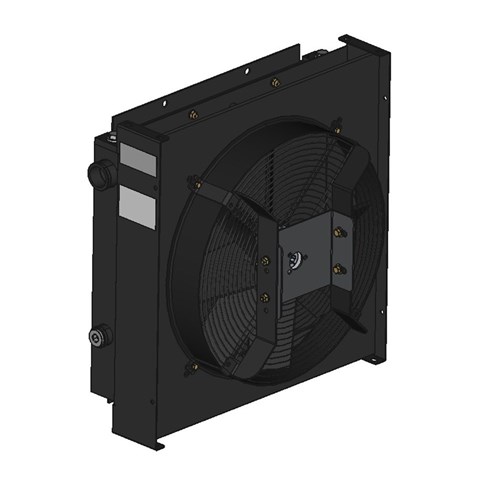 AIR COOLED Heat Exchanger VC VCL7X ORBIT Hyd Motor 8.2cc Rear Port