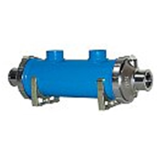 SHELL and TUBE WM250 Series Marine 1 Pass Shell 130 l/min Tube 170 l/min Straight Cap