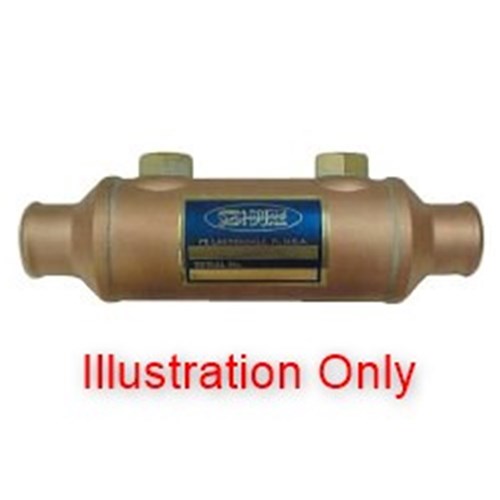 WATER COOLED Heat Exchanger WS Marine 1 Pass Shell 60 l/min Tube 80 l/min